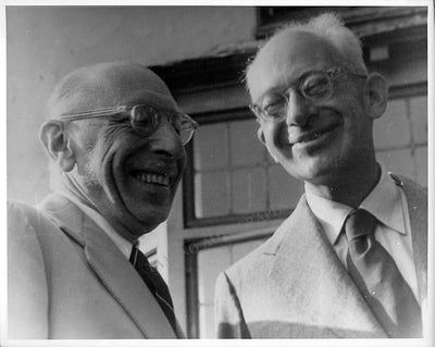 Igor Stravinsky with Castelnuovo Tedesco