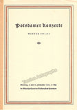 Strub Quartet - Concert Program 1941