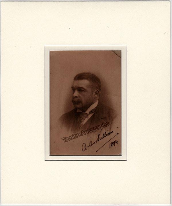 Sullivan, Arthur - Signed Photo 1894