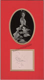 Supervia, Conchita - Signature and Photo Matted 1934