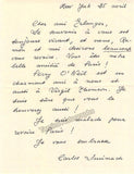 Surinach, Carlos - Set of 4 Autograph Letter Signed