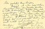 Suter, Hermann - Autograph Note Signed 1916