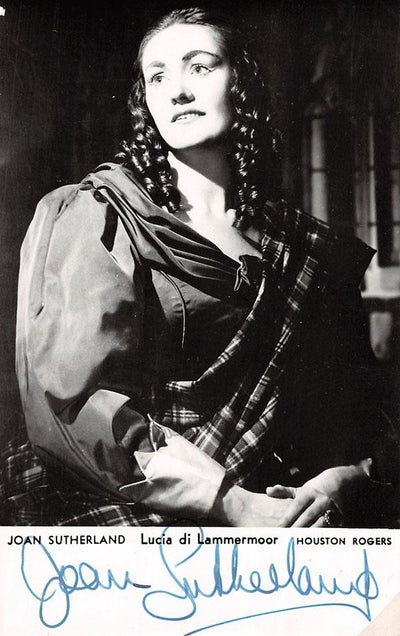 SUTHERLAND, Joan (Various Autographs)