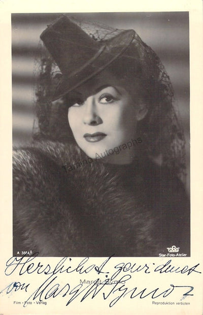 Symo, Margit - Signed Photograph