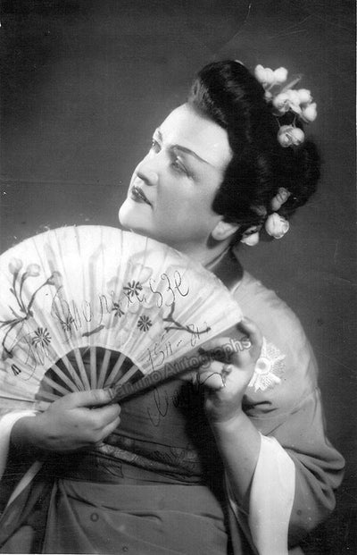 Talakhadze, Tatiana - Signed Photo in Madama Butterfly