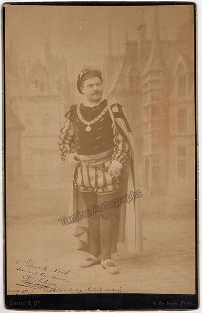 Talazac, Jean-Alexandre - Extra Large Signed Photograph