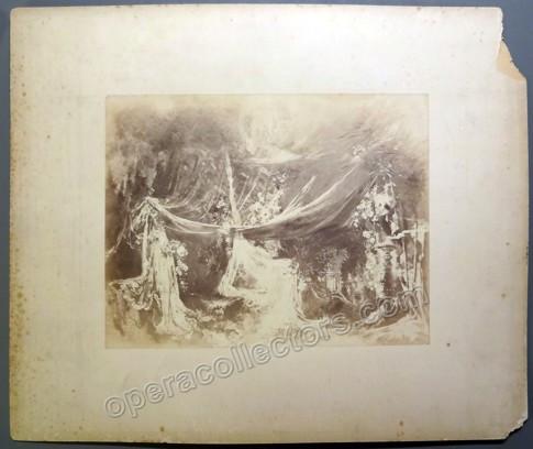 Tannhauser - Original Photo Bayreuth Premiere 1891 - Tamino