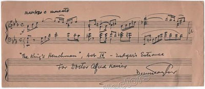 Taylor, Deems - Autograph Music Quote Signed