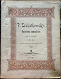Tchaikovsky, Pyotr - Autograph Music Quote Signed on Score 1893