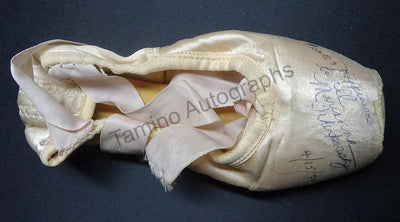 Tcherkassky, Marianna - Signed Pointe Shoe 1977