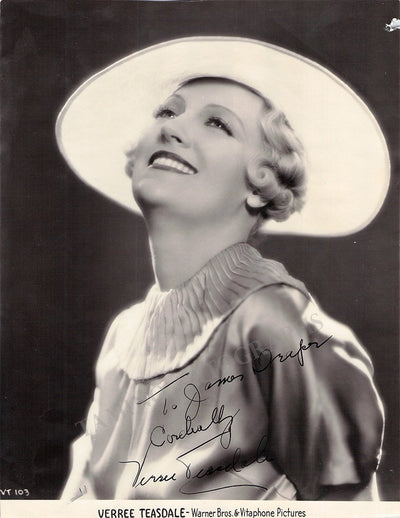 Teasdale, Verree - Signed Photo