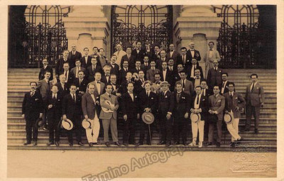 Teatro Colon - Unsigned Photo of Gino Marinuzzi and others
