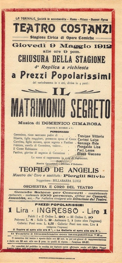 Il Matrimonio Segreto