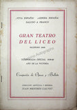 Teatro del Liceo - Collection of 49 Opera Programs 1930-1957 (Part 2)