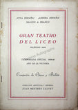 Teatro del Liceo - Collection of 49 Opera Programs 1930-1957 (Part 2)
