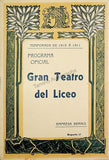 Teatro del Liceo - Program Collection of 61 Opera Programs 1887-1930