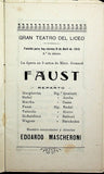 Teatro del Liceo - Program Collection of 61 Opera Programs 1887-1930