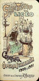 Teatro del Liceo - Program Collection of 61 Opera Programs 1887-1930
