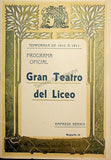 Teatro del Liceo - Program Collection of 61 Opera Programs 1887-1930