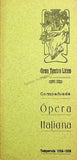 Teatro del Liceo - Program Collection of 61 Opera Programs 1887-1930