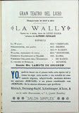 Teatro del Liceo - Program Collection of 61 Opera Programs 1887-1930