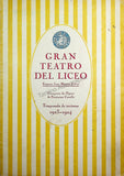 Teatro del Liceo - Program Collection of 61 Opera Programs 1887-1930