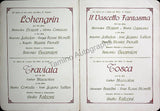 Teatro del Liceo - Program Collection of 61 Opera Programs 1887-1930