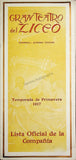 Teatro del Liceo - Program Collection of 61 Opera Programs 1887-1930