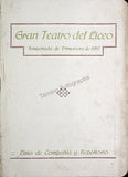 Teatro del Liceo - Program Collection of 61 Opera Programs 1887-1930