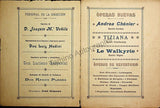 Teatro del Liceo - Program Collection of 61 Opera Programs 1887-1930