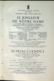 Teatro La Scala - Program Lot 1911-1939