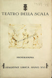 Teatro La Scala - Program Lot 1911-1939