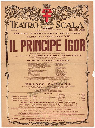 Prince Igor 1940