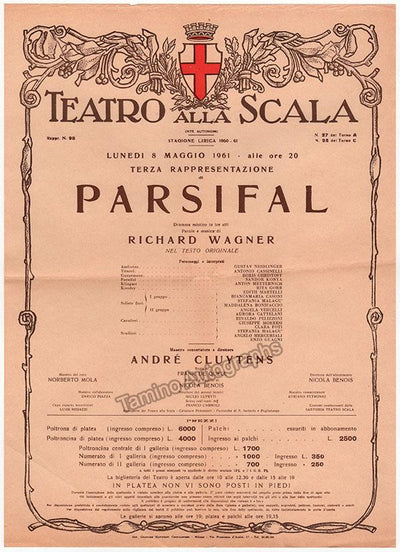 Parsifal 1961 (May 8th)