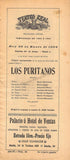 Teatro Real - Lot of 16 Programs for Performances 1903-1907