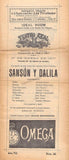 Teatro Real - Lot of 16 Programs for Performances 1903-1907
