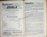 Teatro San Carlos - Lisbon - Lot of 18 Opera Programs 1908-1910
