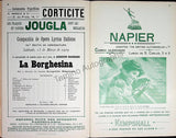 Teatro San Carlos - Lisbon - Lot of 18 Opera Programs 1908-1910