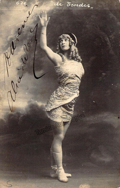 Tender, Alice de - Signed Photo