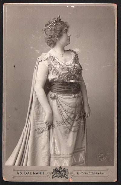 Ternina, Milka - Cabinet Photo as Fricka