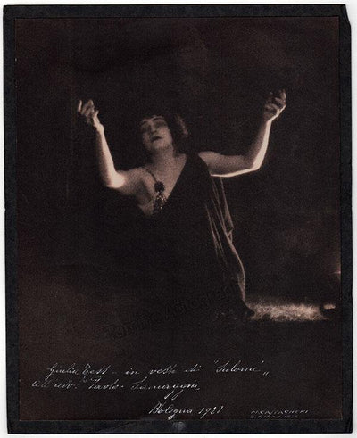 Tess, Giulia - Large Signed Photograph in Salome 1928