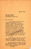 Teyte, Maggie - Lot of 3 Autograph Notes Signed +1 Typed Book Review and 4 Typed Letters sent to Teyte