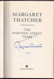 Thatcher, Margaret - Signed Book "The Downing Street Years"