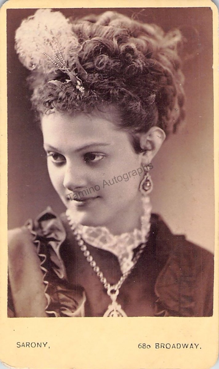 Theater Actors & Actresses - Lot of 34 Vintage CDVs (by Sarony) - Tamino