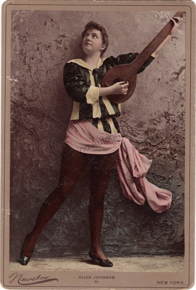 Theater - Set of 6 Larger Size Color Cabinet-Style Photos - Tamino