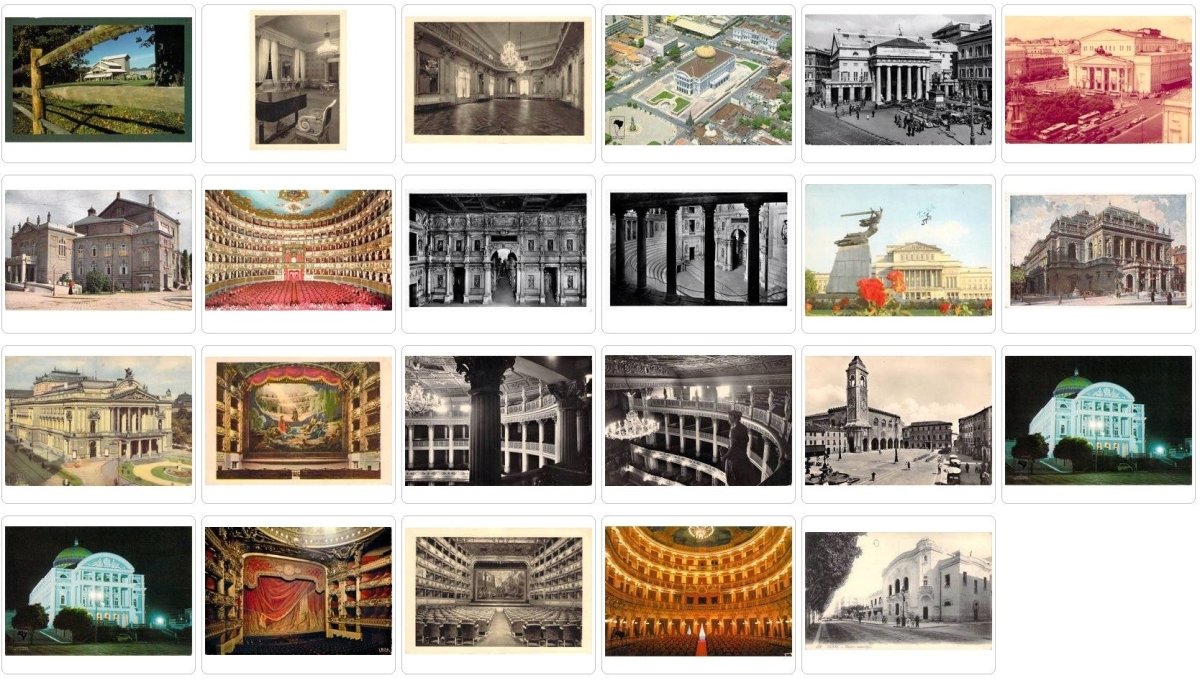 Theaters of the World - Large Postcard Collection - Tamino