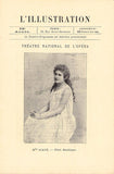 Theatre National de L´Opera - L´Illustration - Program Lot 1894-1903