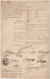 Theatre Royal de L'Opera-Comique - Signed Contract 1823