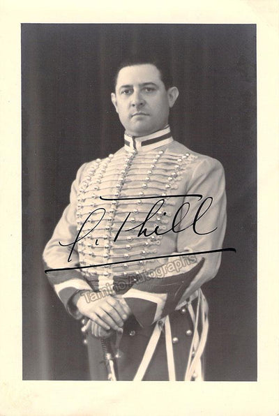 THILL, Georges (Various Autographs)