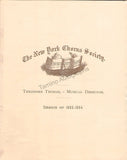 Thomas, Theodore - Program and Clip Lot 1883-1885